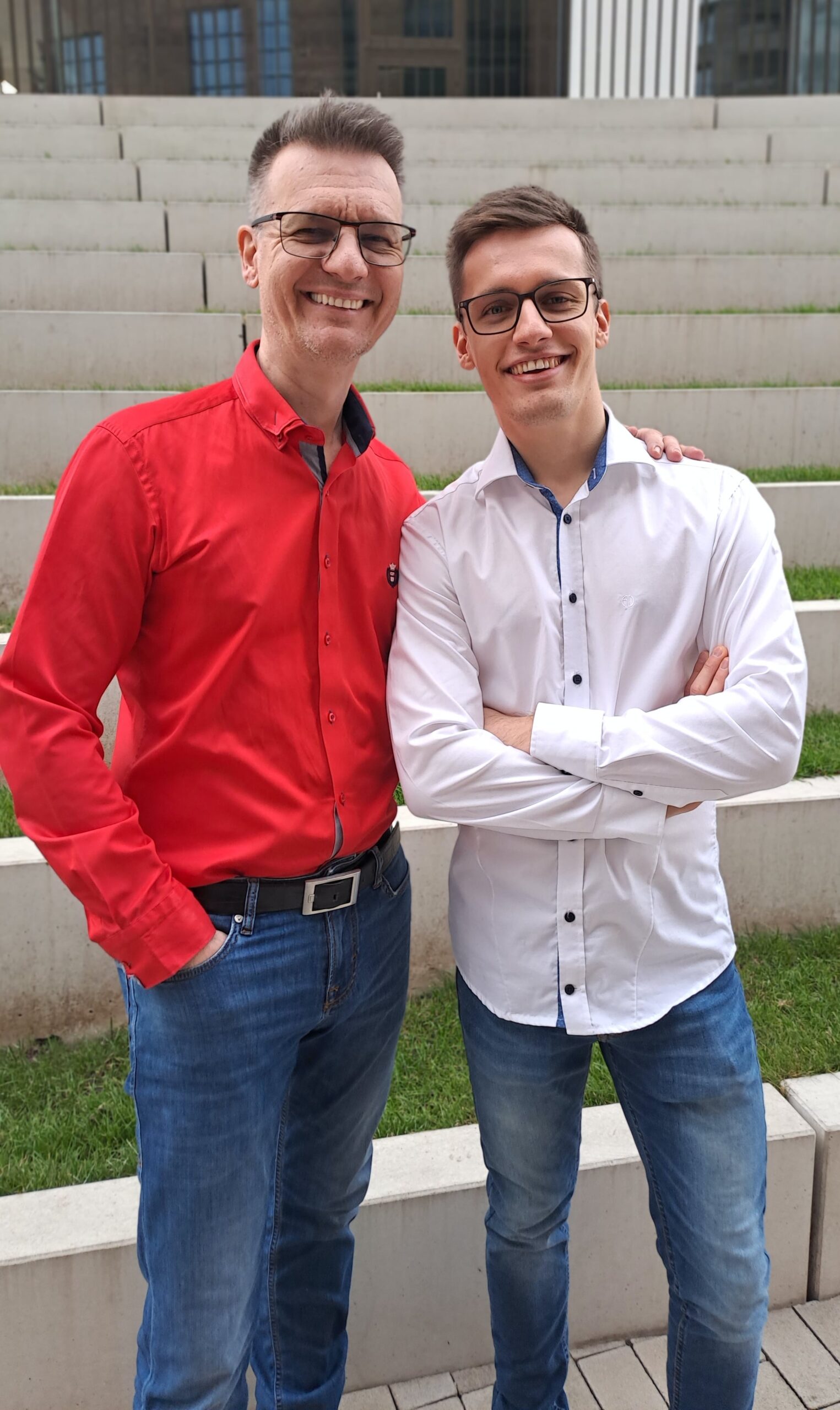Robert Krett a syn Jakub Krett Robert Krett a syn Jakub Krett